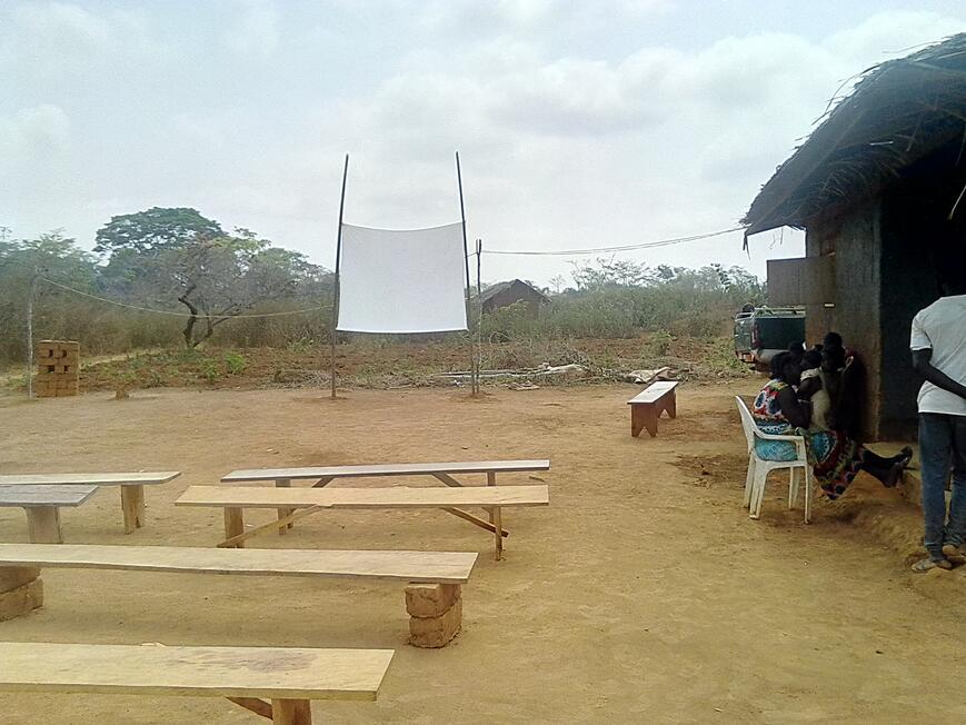 FIlm, projection, lieu, 2014,